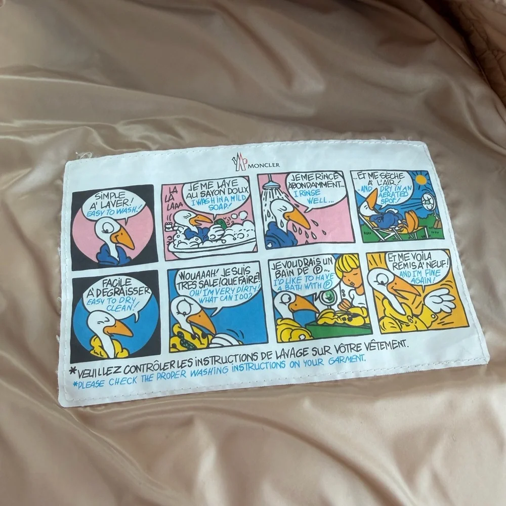 Moncler Suyen Down Quilted Nylon Hooded Parka size 3 - Picture 13 of 15